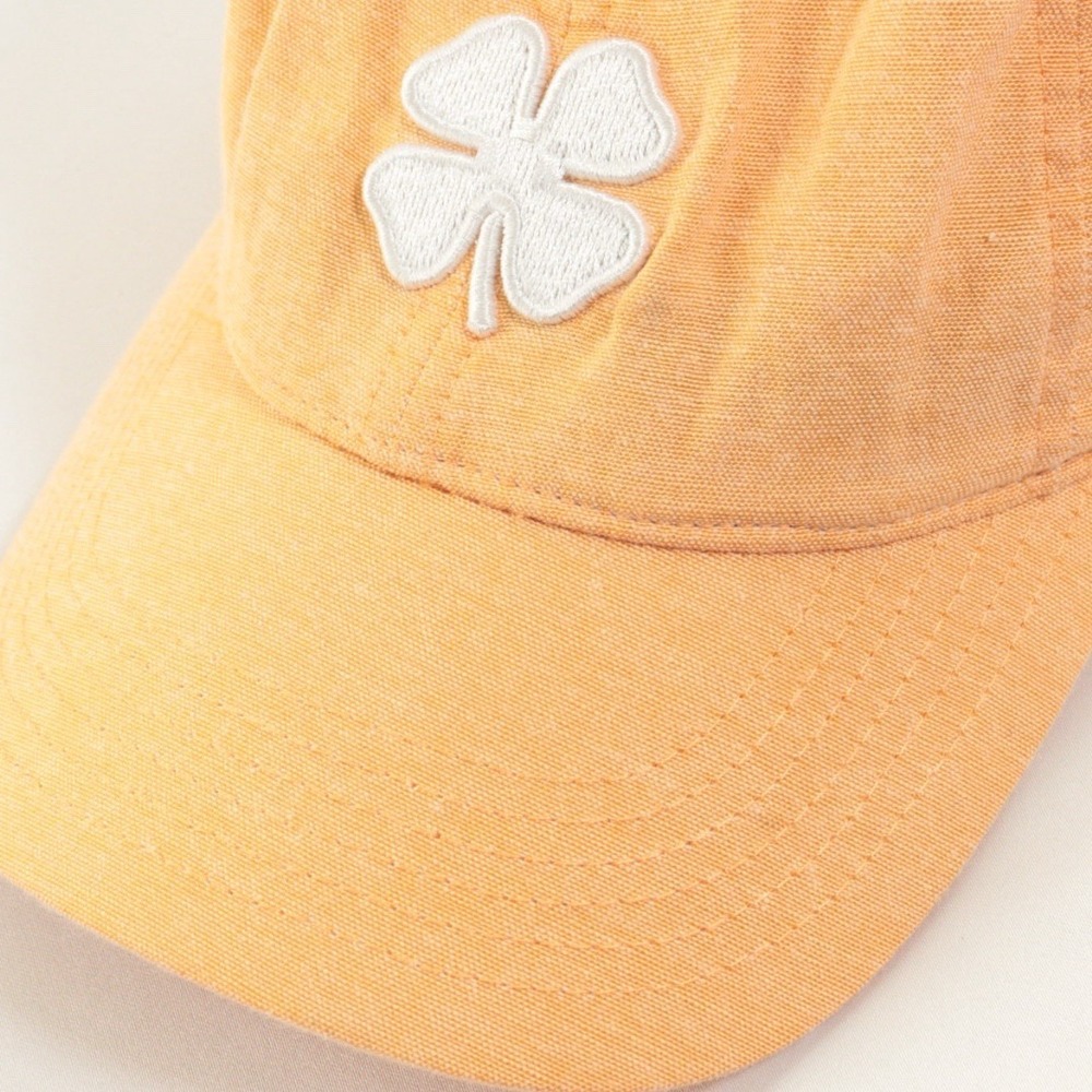Black Clover LIVE LUCKY‎ TOP GOLF Hat Cap Orange Adjustable Cotton Breathable - Picture 2 of 10